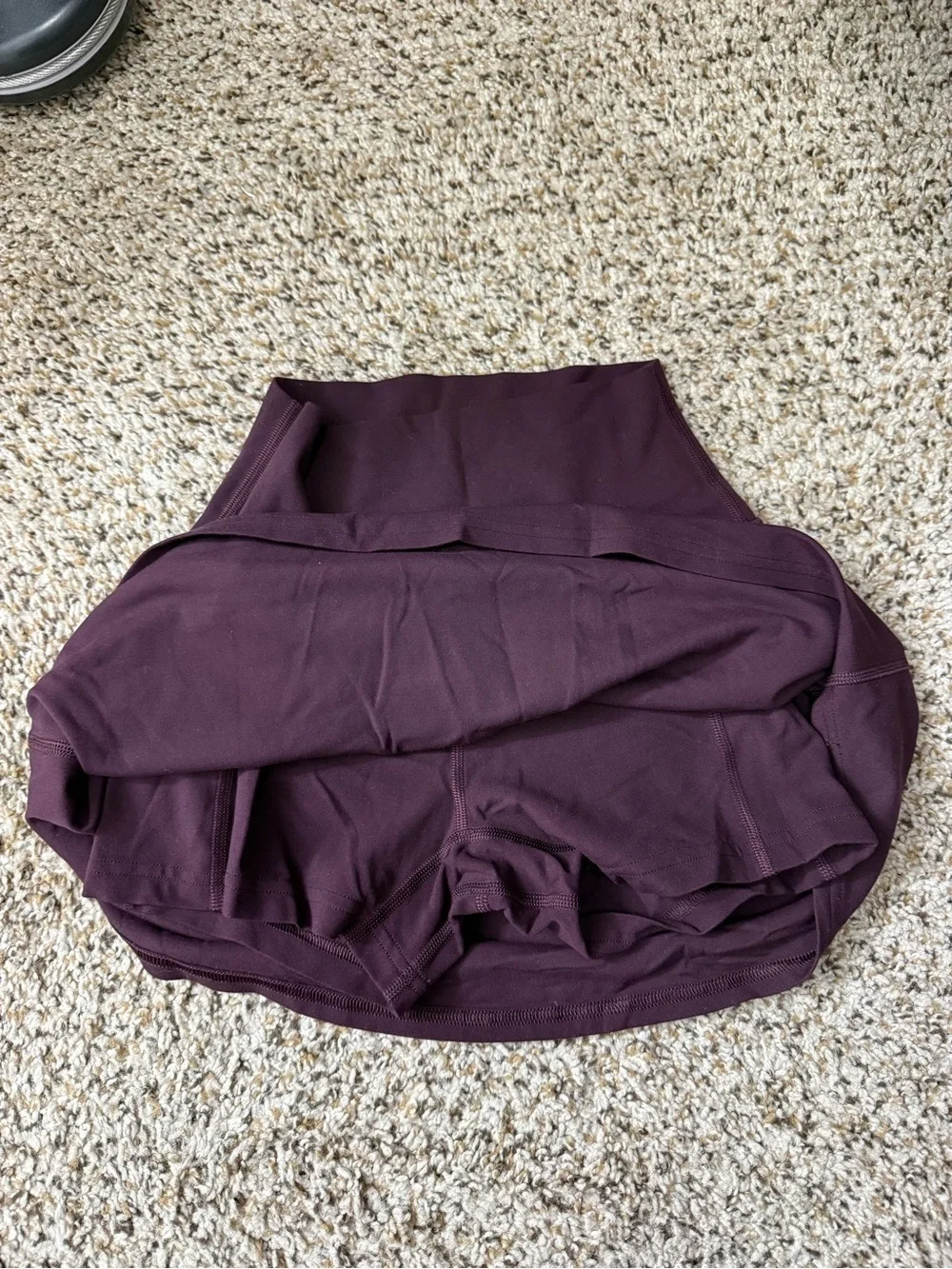 lululemon athletica Black Plum Align High-Rise Skirt⭐️ Size 2⭐️ Worn once⭐️